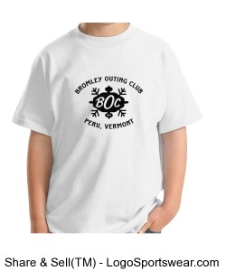 Youth T-shirt - BLACK LOGO Design Zoom